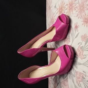 Pink heels